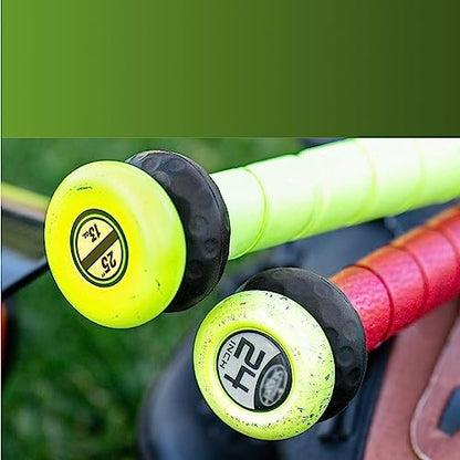 Bat Grip Choke up Rings 2-Pack for Youth Baseball, Softball and Tee Ball