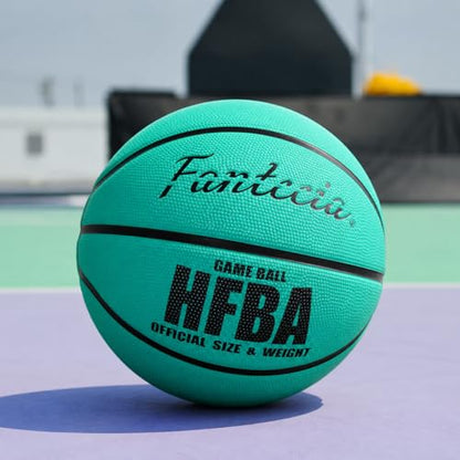 Size 7 Basketball, Premium Rubber Basketball, Perfect for Indoor & Outdoor Training