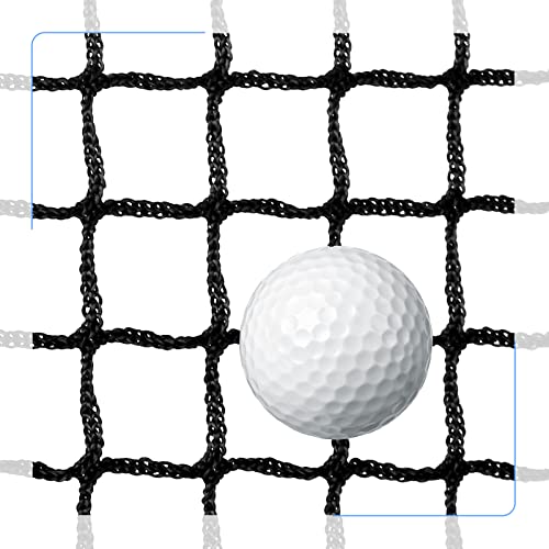 Amazgolf Golf Net,10Ft,15Ft,20Ft,25Ft, 30Ft, 40Ft Golf Practice Net,Sports Practice Barrier Net, Heavy Duty Ball Netting Golf Hitting Net, DIY Ball Net,Baseball Net Hockey Net and Chipping Net - size: 15*15ft