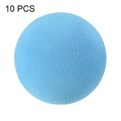 PATIKIL Golf Foam Balls, Pack Sponge Exercise Flight Swing Practice for Indoor Training - color: Light Blue
