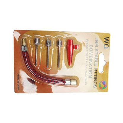 Air Pumps Needle, Inflation Needle for Basketball, Soccer, Volleyball, Football Inflating Pin Replacement,Metal+Plastic