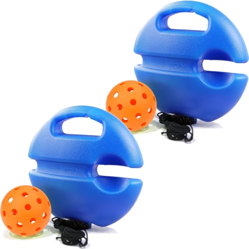Pickleball Trainer (2-Pack) - Match Buddy Training Aids for Beginner Drills & Exercise - color: 2PCS/C
