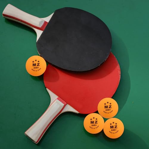 High Bounce & Durable ABS Mat Colored 3 Star Ping Pong Balls 4 Trainning,Party Games,Pet Cats Toys - style: pack of 50 - orange