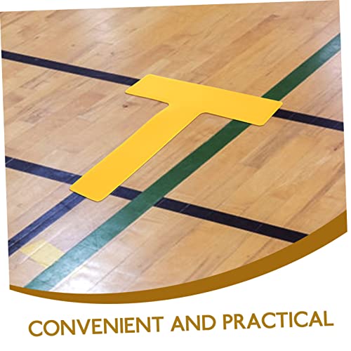 Shaped Stadium Landmark Pads for Football Training Durable Ground Markers for Agility Drills Enhanced