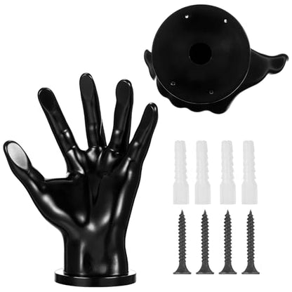 2 Pcs Basketball Holder Wall Mount Hand-Sculpted Ball Storage Rack for Basketballs, Soccer, Football Space Saving Sports Decor for Man Cave, Room, Garage Gift for Men, Boys, Basketball Fans