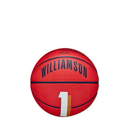 WILSON NBA Player Icon Basketballs - Size 3 and Size 7 - color: Zion Williamson, size: Size 3 - 22"