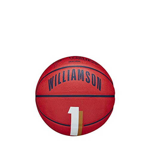WILSON NBA Player Icon Basketballs - Size 3 and Size 7 - color: Zion Williamson, size: Size 3 - 22"