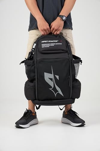 Combat Backpack Gym Bag – 42L MMA, Muay Thai, BJJ & Boxing Training Backpack with Wet/Dry Compartment, Shoe Pocket & Ergonomic Straps