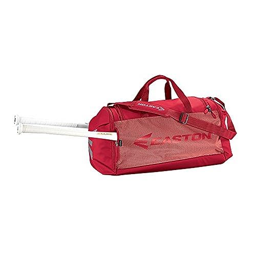 Easton | 310D PLAYER DUFFLE | Baseball & Fastpitch Softball | Multiple Colors - color: Red