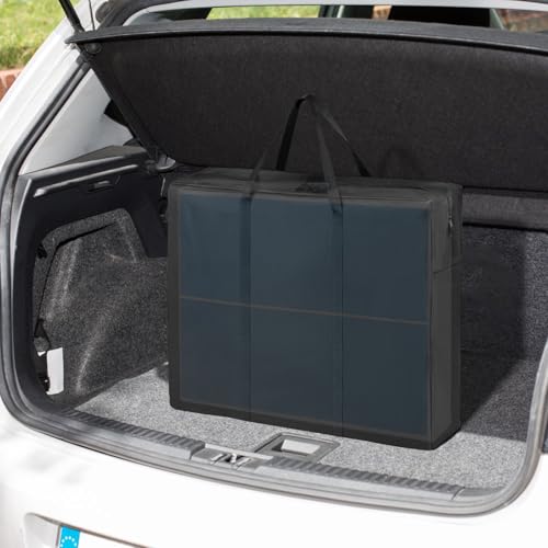 Folding Ping Pong Table Storage Bag, Portable Carry Bag for 6 x 3 FT Foldable Table Tennis Table - 37" D x 5" W x 37" H