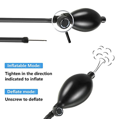 Hiboom Football Helmet Pump, Universal Helmet Inflator Hand Pump with Release Valve