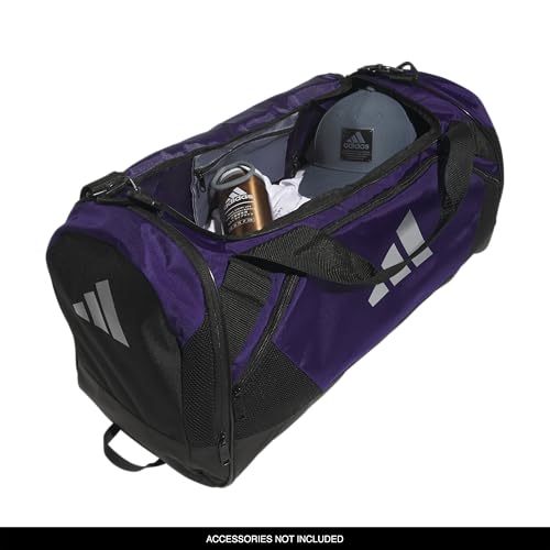 adidas Team Issue Duffel Bag – Durable for Sports & Travel - color: Collegiate Purple/2