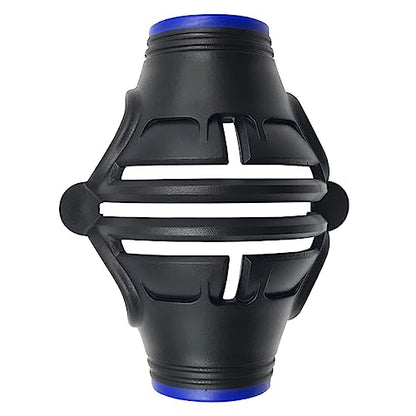 Putt Liner 360 Golf Ball Marker | 360 Degree Line Drawing Alignment Accessory Tool Identification Multicolor Triple Line Golf Gift Premium Quality - style: Black & Blue