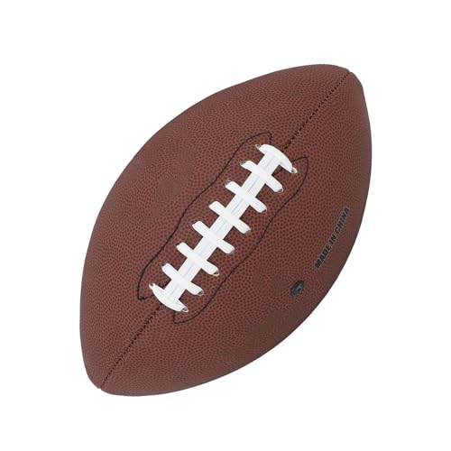 Size 9 Football, Abrasion Impact PU Sports Training Football with Exceptional Bounce Back, for Outdoor Match Practice Kids Adults