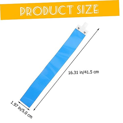 HANABASS Adjustable Football Belt Pvc Multi-use Football Belt Blue Rugby Waist Flag Ribbon Game