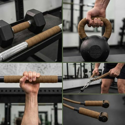 2 Rolls Magsaddle Gun Grip Tape, Non-Reflective, No Residue Goon Grip Tactical Tape for Pistol, Handgun, Rifle, Sports, Tool, Pull Up Bars, Handles, Bats, Rackets, Gym Equipment, Handrails - color: Coyote Brown