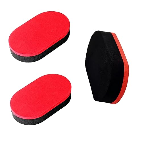 3 Pack Ping Pong Paddles Cleaning Sponge Replacement Dust Remover Foam Squeegee for Table Tennis Racket Rubber Cleaner Spray Pingpong Balls Paddle Maintenance Care Kit