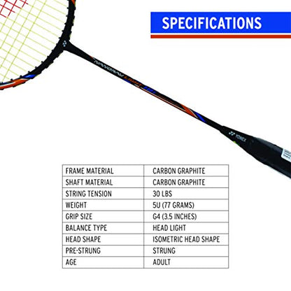 YONEX Nanoray 10F Hi-Flex Pre-Strung Badminton Racquet