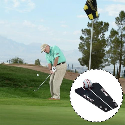 Portable Golfs Putting Tutor Indoor Simulation Track Swing Device Instructor Putter Trainer Practice Equipment Instructor Putter Trainer
