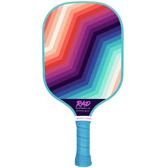 RAD Pickleball Paddle – USAPA Approved Pickleball Racket – Fiberglass Surface with Spin Grit Tech – Carbon Fiber Pickleball Paddle for Power & Control – Indoor & Outdoor - color: The Zinger