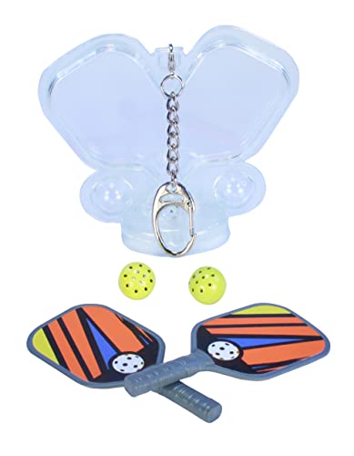 World's Smallest Pickleball Paddles & Balls