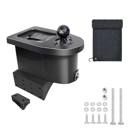 Golf Cart Ball Washer and Club Cleaner Kit, Golf Ball Cleaner and Club Head Washer with Golf Towel, Universal Golf Ball Washer Cleaner for EZGO, Club Car, Yamaha, Advanced EV, Star EV