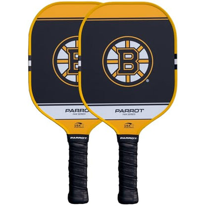 Parrot Paddles NHL Boston Bruins Clear Top Case Paddle Set