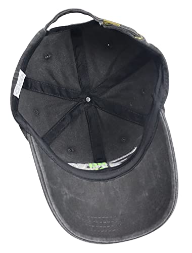 Pickleball Baseball Cap for Men Women, Funny Adjustable Embroidered Cotton Outdoor Sport Pickle Ball Heart Hat - color: Black