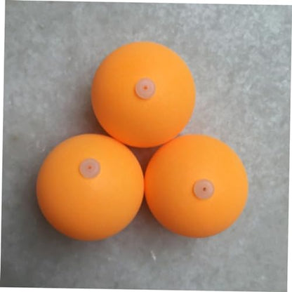 WOONEKY 60pcs Practice for Table Tennis Training Material Perforations for Enhanced for Parties and Skill Development