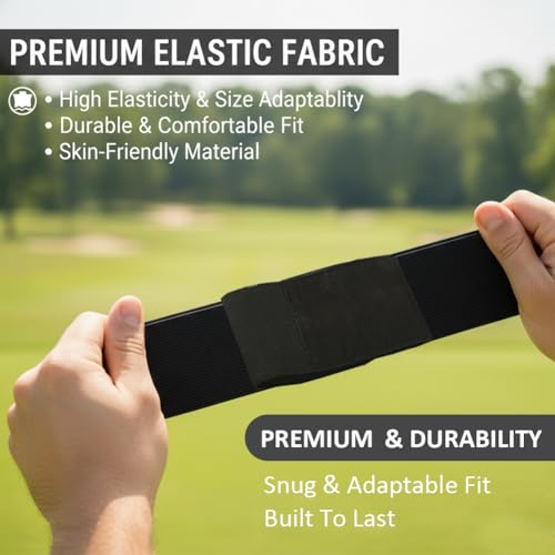 Golf Training Aid, Swing Correcting Arm Band, Innovative Arm Connection Aid, for Swing Correcting Improve Swing Stability, Unise