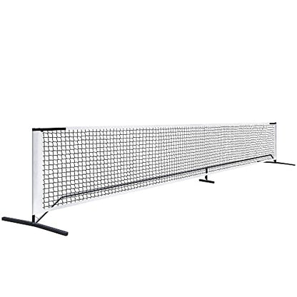 Pickleball Set with Net for Driveway, Portable Pickle Ball Net System with Stable Metal Frame and 22FT Regulation Size Net for Outdoor Indoor Game, with Carry Bag - style: Pickleball Net