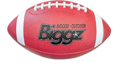 Biggz Flag Football Starter Kit - 48 Belts with (2) Junior Size Footballs and (2) Pumps + Bonus 25 Cones