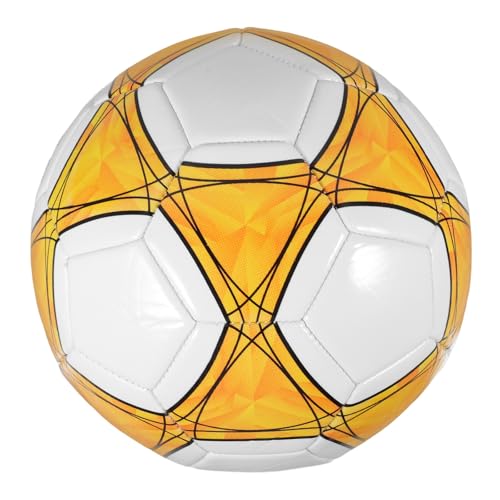 Abaodam Size 5 Soccer Ball Machine Stitched PVC Training Ball for Boys and Girls and Adults Sturdy Outdoor Soccer Equipment for Games and Practice 1 Piece