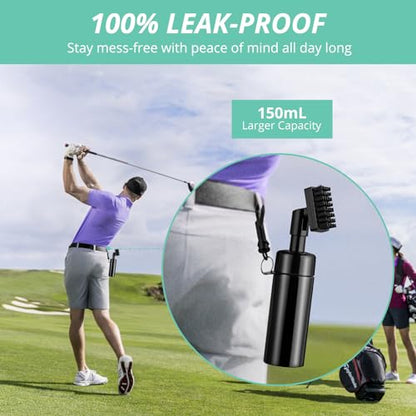 Golf Club Brush Cleaning Kit, Golf Towel, Golf Club Accessories