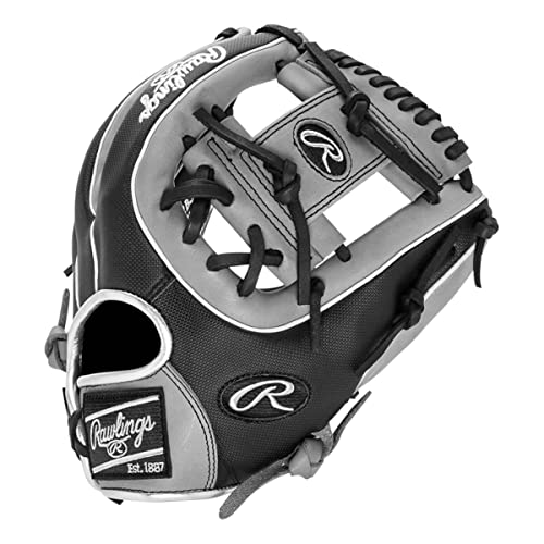 Rawlings Gamer XLE Speed Shell Series Baseball Infield | Catcher | Utility Glove | Mitt | Travel | Youth | 11.5” | 12.25” | 32.5” | Black | Grey | Right | Left - size: 11.50"