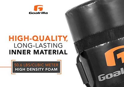 Goalrilla Durable Tackling Dummy with Heavy-Duty Handles for Football Contact Drills, Kickboxing, and More (TR0001W)