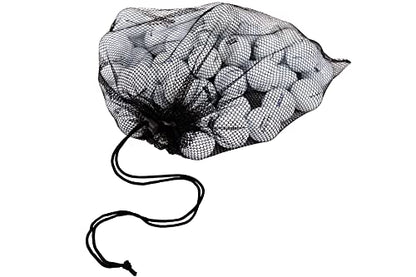 Clean Green Golf Balls - 48 Recycled Used Golf Balls in Good Condition - Great for Practice - Includes Reusable Mesh Carrying Bag | As Seen on Shark Tank