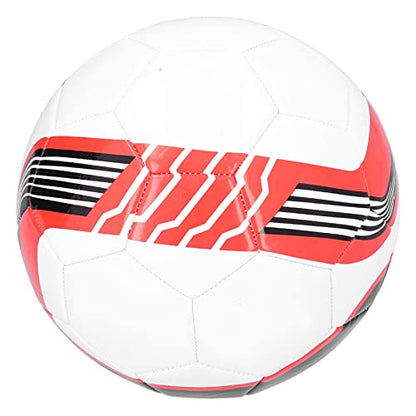 Size 5 Soccer Ball, Machine Stitched Football with Carbon Grain Foam Surface for Enhanced Control and Accurate, Professional Training Ball for Outdoor Sports Acti