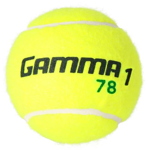 Gamma Orange 60 and Green 78 Dot Training Tennis Balls for Kids & Beginners, Low-Compression Core Reduces Speed & Bounce, Great for Tennis Practice, USTA and ITF Approved for 10 & Under Tournament - color: Green Dot 78, size: 78'