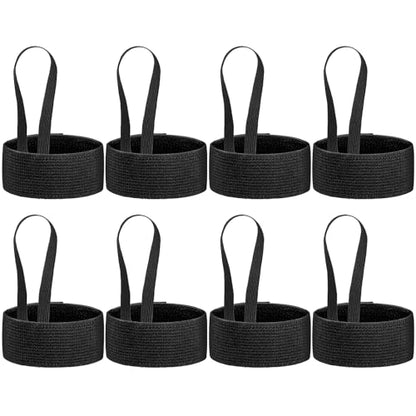 8 Pieces Football Down Indicator Football Wristband Referee Wristband for Sports Match Accessories