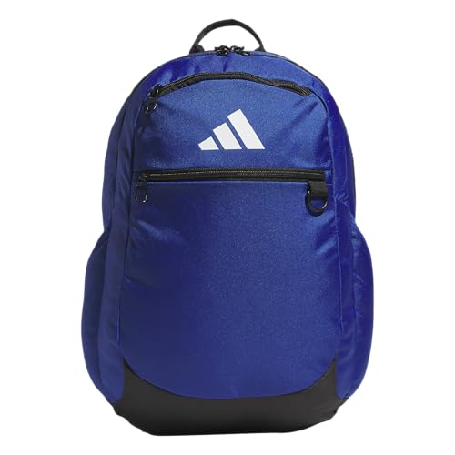 adidas Striker 3 Team Sports Backpack – Daypack for Sports Gym Travel, 36L - color: Royal Blue
