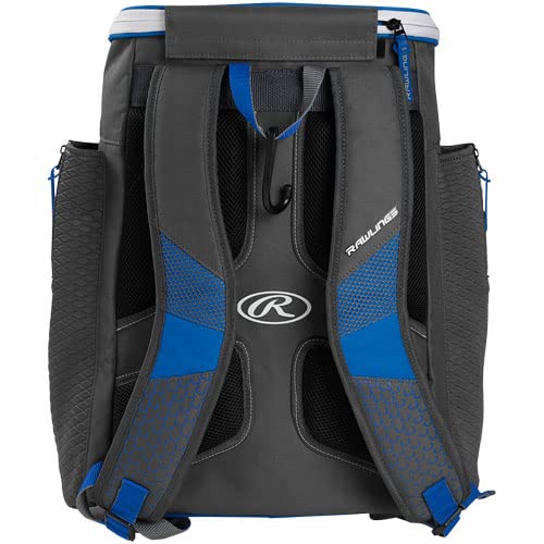 Rawlings | IMPULSE Backpack Equipment Bag | Baseball/Softball | Multiple Styles - color: Royal