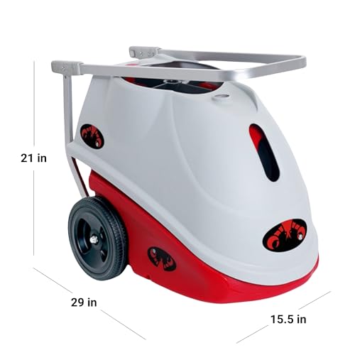 LOBSTER Sports Elite Tennis Ball Machine - Auto Portable Tennis Ball Launcher, Preloaded & Custom Drills, Spin Control, Lob Elevation Switch, Ball Speed (up to 80MPH), with Multi-Function Remote - style: Elite Liberty