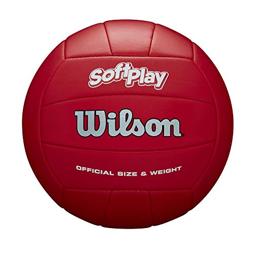 WILSON Softplay Volleyball - color: Red