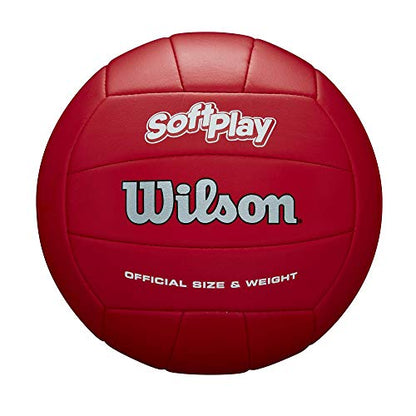 WILSON Softplay Volleyball - color: Red
