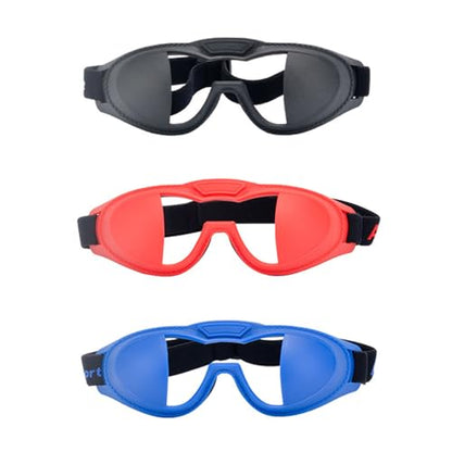 Dribbling Goggle Light Weight Training Eyewears Portable Sports Glasses Football Eyeglasses Comfortable - color: Black