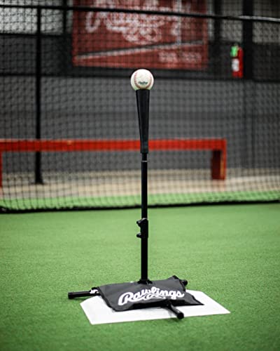 Rawlings | YOUTH TRIPOD TRAVEL Batting Tee | Collapsible | Adjustable Height 18"-26" - size: One Size