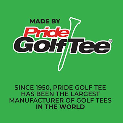 Pride Performance 3-1/4" Striped Golf Tee, 30 Count