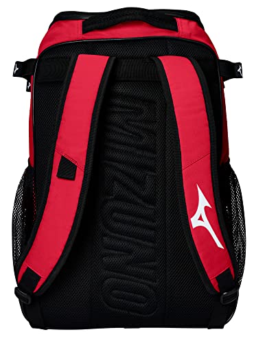 Mizuno Organizer 23 Backpack, Red