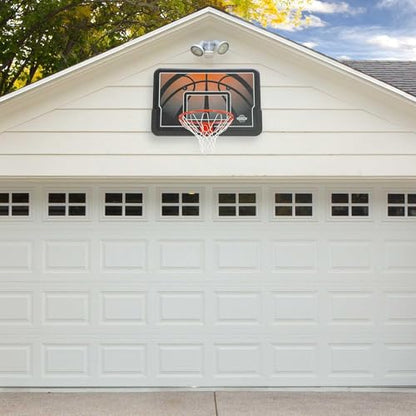 Lifetime 44-Inch Impact Basketball Hoop Backboard and Classic Rim Combo, High-Density Polyethylene, UV-Protected Graphics, All-Weather Net, Mounting Kit Sold Separately